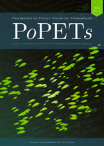 Towards entry "„Foundations of Ring Sampling“ Accepted at PETS 2021"